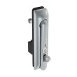 SOUTHCO Swinghandle Latch, Medium Size - 125 mm (4.92 in), With Padlock Hasp, Use with Linear Actuator or as Single Point Latch, CH 300 Key, Sealed, Zinc Alloy, Satin Chrome Plated [H3-50-202-144]