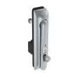 SOUTHCO Swinghandle Latch, Medium Size - 125 mm (4.92 in), With Padlock Hasp, Use with Linear Actuator or as Single Point Latch, CH 333 Key, Sealed, Zinc Alloy, Satin Chrome Plated [H3-50-203-144]