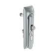 SOUTHCO Swinghandle Latch, Medium Size - 125 mm (4.92 in), With Padlock Hasp, Use with Linear Actuator or as Single Point Latch, CH 751 Key DIN, Non-Sealed, Zinc Alloy, Satin Chrome Plated [H3-50-221-044]