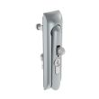 SOUTHCO Swinghandle Latch, Medium Size - 125 mm (4.92 in), With Padlock Hasp, Use with Linear Actuator or as Single Point Latch, CH 300 Key DIN, Non-Sealed, Zinc Alloy, Satin Chrome Plated [H3-50-222-044]