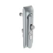SOUTHCO Swinghandle Latch, Medium Size - 125 mm (4.92 in), With Padlock Hasp, Use with Linear Actuator or as Single Point Latch, CH 333 Key DIN, Non-Sealed, Zinc Alloy, Satin Chrome Plated [H3-50-223-044]