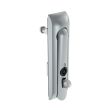 SOUTHCO Swinghandle Latch, Medium Size - 125 mm (4.92 in), With Padlock Hasp, Use with Linear Actuator or as Single Point Latch, 5 mm Double Bit, Non-Sealed, Zinc Alloy, Satin Chrome Plated [H3-50-241-044]