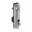 SOUTHCO Swinghandle Latch, Medium Size - 125 mm (4.92 in), With Padlock Hasp, Use with Linear Actuator or as Single Point Latch, 5 mm Double Bit, Sealed, Zinc Alloy, Satin Chrome Plated [H3-50-241-144]
