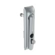 SOUTHCO Swinghandle Latch, Medium Size - 125 mm (4.92 in), With Padlock Hasp, Use with Linear Actuator or as Single Point Latch, 8 mm Triangle, Non-Sealed, Zinc Alloy, Satin Chrome Plated [H3-50-247-044]