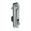 SOUTHCO Swinghandle Latch, Medium Size - 125 mm (4.92 in), With Padlock Hasp, Use with Linear Actuator or as Single Point Latch, 8 mm Triangle, Sealed, Zinc Alloy, Satin Chrome Plated [H3-50-247-144]