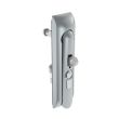 SOUTHCO Swinghandle Latch, Medium Size - 125 mm (4.92 in), With Padlock Hasp, Use with Linear Actuator or as Single Point Latch, Bellcore 216 Key DIN, Non-Sealed, Zinc Alloy, Satin Chrome Plated [H3-50-272-044]