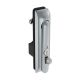 SOUTHCO Swinghandle Latch, Medium Size - 125 mm (4.92 in), With Padlock Hasp, Use with Linear Actuator or as Single Point Latch, CH 751 Key (2 Keys Included), Sealed, Zinc Alloy, Satin Chrome Plated [H3-50-401-144]