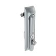 SOUTHCO Swinghandle Latch, Medium Size - 125 mm (4.92 in), With Padlock Hasp, Use with Linear Actuator or as Single Point Latch, CH 300 Key, Non-Sealed, Zinc Alloy, Satin Chrome Plated [H3-50-402-044]