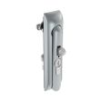 SOUTHCO Swinghandle Latch, Medium Size - 125 mm (4.92 in), With Padlock Hasp, Use with Linear Actuator or as Single Point Latch, CH 751 Key DIN, Non-Sealed, Zinc Alloy, Satin Chrome Plated [H3-50-421-044]