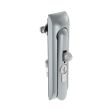 SOUTHCO Swinghandle Latch, Medium Size - 125 mm (4.92 in), With Padlock Hasp, Use with Linear Actuator or as Single Point Latch, CH 300 Key DIN, Non-Sealed, Zinc Alloy, Satin Chrome Plated [H3-50-422-044]