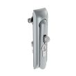 SOUTHCO Swinghandle Latch, Medium Size - 125 mm (4.92 in), With Padlock Hasp, Use with Linear Actuator or as Single Point Latch, CH 333 Key DIN, Non-Sealed, Zinc Alloy, Satin Chrome Plated [H3-50-423-044]
