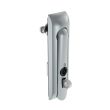 SOUTHCO Swinghandle Latch, Medium Size - 125 mm (4.92 in), With Padlock Hasp, Use with Linear Actuator or as Single Point Latch, 3 mm Double Bit, Non-Sealed, Zinc Alloy, Satin Chrome Plated [H3-50-440-044]