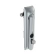 SOUTHCO Swinghandle Latch, Medium Size - 125 mm (4.92 in), With Padlock Hasp, Use with Linear Actuator or as Single Point Latch, 5 mm Double Bit, Non-Sealed, Zinc Alloy, Satin Chrome Plated [H3-50-441-044]