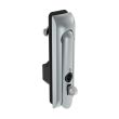 SOUTHCO Swinghandle Latch, Medium Size - 125 mm (4.92 in), With Padlock Hasp, Use with Linear Actuator or as Single Point Latch, 5 mm Double Bit, Sealed, Zinc Alloy, Satin Chrome Plated [H3-50-441-144]