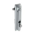 SOUTHCO Swinghandle Latch, Medium Size - 125 mm (4.92 in), With Padlock Hasp, Use with Linear Actuator or as Single Point Latch, Bellcore 216 Key, Non-Sealed, Zinc Alloy, Satin Chrome Plated [H3-50-442-044]
