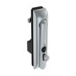 SOUTHCO Swinghandle Latch, Medium Size - 125 mm (4.92 in), With Padlock Hasp, Use with Linear Actuator or as Single Point Latch, 8 mm Triangle, Sealed, Zinc Alloy, Satin Chrome Plated [H3-50-447-144]