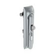 SOUTHCO Swinghandle Latch, Medium Size - 125 mm (4.92 in), With Padlock Hasp, Use with Linear Actuator or as Single Point Latch, 3 mm Double Bit DIN, Non-Sealed, Zinc Alloy, Satin Chrome Plated [H3-50-470-044]