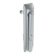 SOUTHCO Swinghandle Latch, Large Size - 150 mm (5.9 in), Without Padlock Hasp, Use with Linear Actuator, CH 751 Key (2 Keys Included), Non-Sealed, Zinc Alloy, Satin Chrome Plated [H3-60-101-044]