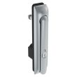 SOUTHCO Swinghandle Latch, Large Size - 150 mm (5.9 in), Without Padlock Hasp, Use with Linear Actuator, CH 751 Key (2 Keys Included), Sealed, Zinc Alloy, Satin Chrome Plated [H3-60-101-144]