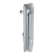 SOUTHCO Swinghandle Latch, Large Size - 150 mm (5.9 in), Without Padlock Hasp, Use with Linear Actuator, CH 751 Key DIN, Non-Sealed, Zinc Alloy, Satin Chrome Plated [H3-60-121-044]