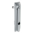 SOUTHCO Swinghandle Latch, Large Size - 150 mm (5.9 in), Without Padlock Hasp, Use with Linear Actuator, 3 mm Double Bit, Non-Sealed, Zinc Alloy, Satin Chrome Plated [H3-60-140-044]