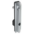 SOUTHCO Swinghandle Latch, Large Size - 150 mm (5.9 in), Without Padlock Hasp, Use with Linear Actuator, 8 mm Triangle, Sealed, Zinc Alloy, Satin Chrome Plated [H3-60-147-144]