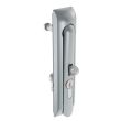 SOUTHCO Swinghandle Latch, Large Size - 150 mm (5.9 in), With Padlock Hasp, Use with Linear Actuator or as Single Point Latch, CH 751 Key DIN, Non-Sealed, Zinc Alloy, Satin Chrome Plated [H3-60-221-044]