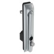 SOUTHCO Swinghandle Latch, Large Size - 150 mm (5.9 in), With Padlock Hasp, Use with Linear Actuator or as Single Point Latch, 3 mm Double Bit, Sealed, Zinc Alloy, Satin Chrome Plated [H3-60-240-144]