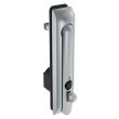 SOUTHCO Swinghandle Latch, Large Size - 150 mm (5.9 in), With Padlock Hasp, Use with Linear Actuator or as Single Point Latch, Bellcore 216 Key, Sealed, Zinc Alloy, Satin Chrome Plated [H3-60-242-144]