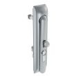 SOUTHCO Swinghandle Latch, Large Size - 150 mm (5.9 in), With Padlock Hasp, Use with Linear Actuator or as Single Point Latch, Bellcore 216 Key DIN, Non-Sealed, Zinc Alloy, Satin Chrome Plated [H3-60-272-044]