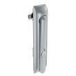 SOUTHCO Swinghandle Latch, Large Size - 150 mm (5.9 in), Without Padlock Hasp, Use with Linear Actuator, CH 300 Key, Non-Sealed, Zinc Alloy, Satin Chrome Plated [H3-60-302-044]