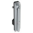 SOUTHCO Swinghandle Latch, Large Size - 150 mm (5.9 in), Without Padlock Hasp, Use with Linear Actuator, CH 300 Key, Sealed, Zinc Alloy, Satin Chrome Plated [H3-60-302-144]