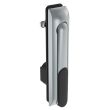 SOUTHCO Swinghandle Latch, Large Size - 150 mm (5.9 in), Without Padlock Hasp, Use with Linear Actuator, Non-Locking with detent, Sealed, Zinc Alloy, Satin Chrome Plated [H3-60-320-144]