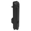 SOUTHCO Swinghandle Latch, Large Size - 150 mm (5.9 in), Without Padlock Hasp, Use with Linear Actuator, 8 mm Triangle, Sealed, Zinc Alloy, Powder Coated, Black [H3-60-347-150]