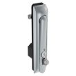 SOUTHCO Swinghandle Latch, Large Size - 150 mm (5.9 in), With Padlock Hasp, Use with Linear Actuator or as Single Point Latch, CH 751 Key (2 Keys Included), Sealed, Zinc Alloy, Satin Chrome Plated [H3-60-401-144]