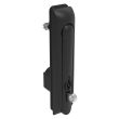 SOUTHCO Swinghandle Latch, Large Size - 150 mm (5.9 in), With Padlock Hasp, Use with Linear Actuator or as Single Point Latch, 5 mm Double Bit, Sealed, Zinc Alloy, Powder Coated, Black [H3-60-441-150]