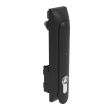 SOUTHCO Swinghandle Latch, Large Size - 150 mm (5.9 in), Lock/Unlock Handle, Use with Linear Actuator or as Single Point Latch, 8 mm Triangle DIN, Non-Sealed, Glass filled Nylon, Black [H3-66-577-071]