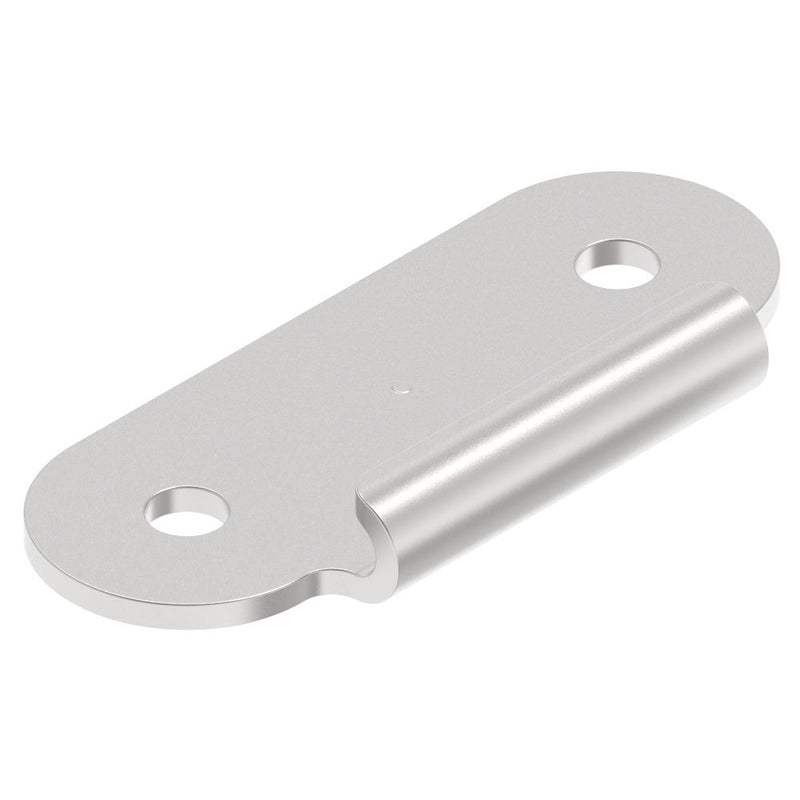 SOUTHCO Link Lock Draw Latch, Small Size, Keeper, Steel, Bright [K3-0334-07]