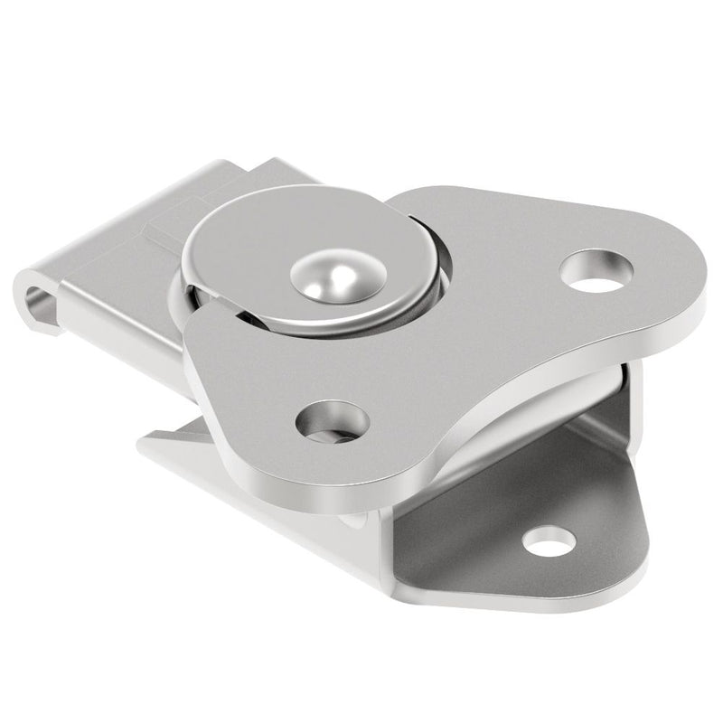 SOUTHCO Link Lock Draw Latch, Small Size, Riveted, Stainless Steel, Natural [K3-1625-52]