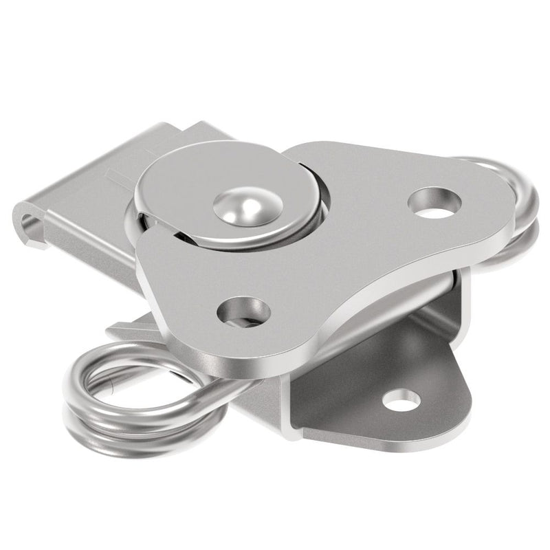 SOUTHCO Link Lock Draw Latch, Small Size, Spring Loaded, Stainless Steel, Natural [K3-1735-52]