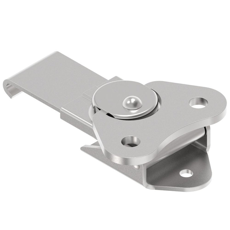 SOUTHCO Link Lock Draw Latch, Small Size, Riveted, Stainless Steel, Natural [K3-2347-52]