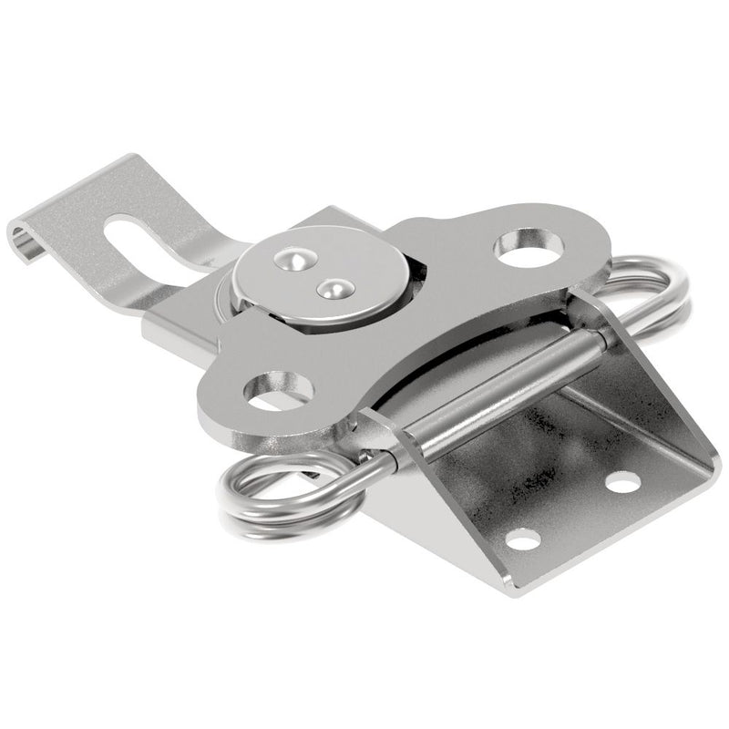 SOUTHCO Link Lock Draw Latch, Large Size, Spring Loaded, Steel, Bright [K5-1994-07]