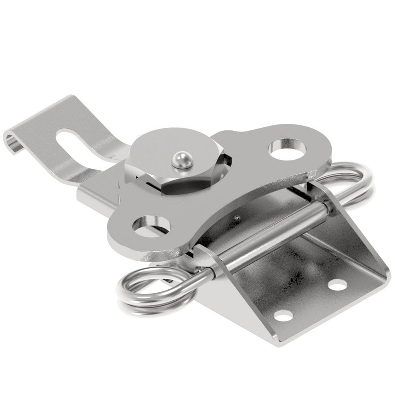 SOUTHCO Link Lock Draw Latch, Large Size, Spring Loaded, Steel, Bright [K5-2754-07]