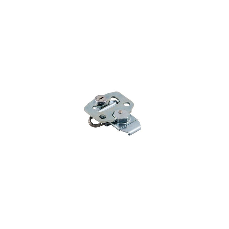 SOUTHCO Link Lock Draw Latch, Large Size, Key Lockable, Steel, Bright [K5-2813-07]