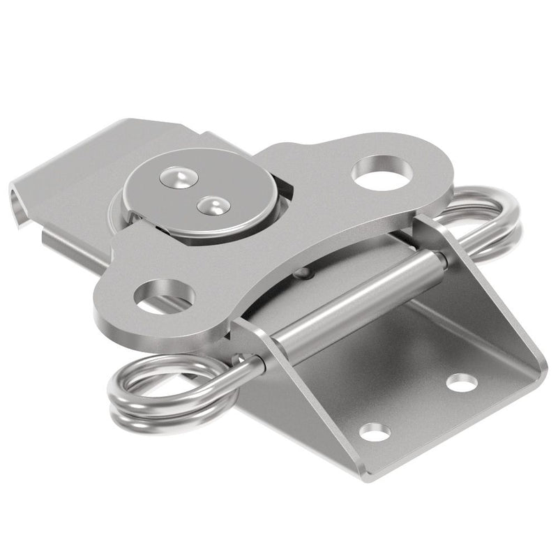 SOUTHCO Link Lock Draw Latch, Large Size, Spring Loaded, Stainless Steel, Natural [K5-2856-52]