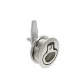 SOUTHCO Compression Latch, Medium Size, No Restriction, 18.5 - 29mm (.073 - 1.14 in) Door thickness, 39 - 52mm (2.01 - 2.52 in) Grip, 316 Stainless Steel, Electropolished [M1-20-33-38]