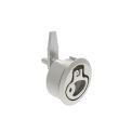 SOUTHCO Compression Latch, Medium Size, Locking, 2 - 12mm (.075 - . 475 in) Door thickness, 39 - 52mm (2.01 - 2.52 in) Grip, 316 Stainless Steel, Electropolished [M1-20-81-38]