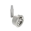 SOUTHCO Compression Latch, Medium Size, Locking, 2 - 12mm (.075 - . 475 in) Door thickness, 39 - 52mm (2.01 - 2.52 in) Grip, 316 Stainless Steel, Electropolished [M1-20-81-68]
