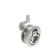 SOUTHCO Compression Latch, Medium Size, Locking, 18.5 - 29mm (.073 - 1.14 in) Door thickness, 21 - 28mm or 63 -76mm (.83 - 1.10 in or 2.48 - 3.00 in) Grip, 316 Stainless Steel, Electropolished [M1-20-83-58]