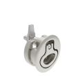 SOUTHCO Compression Latch, Large Size, No Restriction, 12 - 22.5mm (.475 - . 885 in) Door thickness, 47 - 61mm (1.85 - 2.40 in) Grip, 316 Stainless Steel, Electropolished [M1-25-32-38]